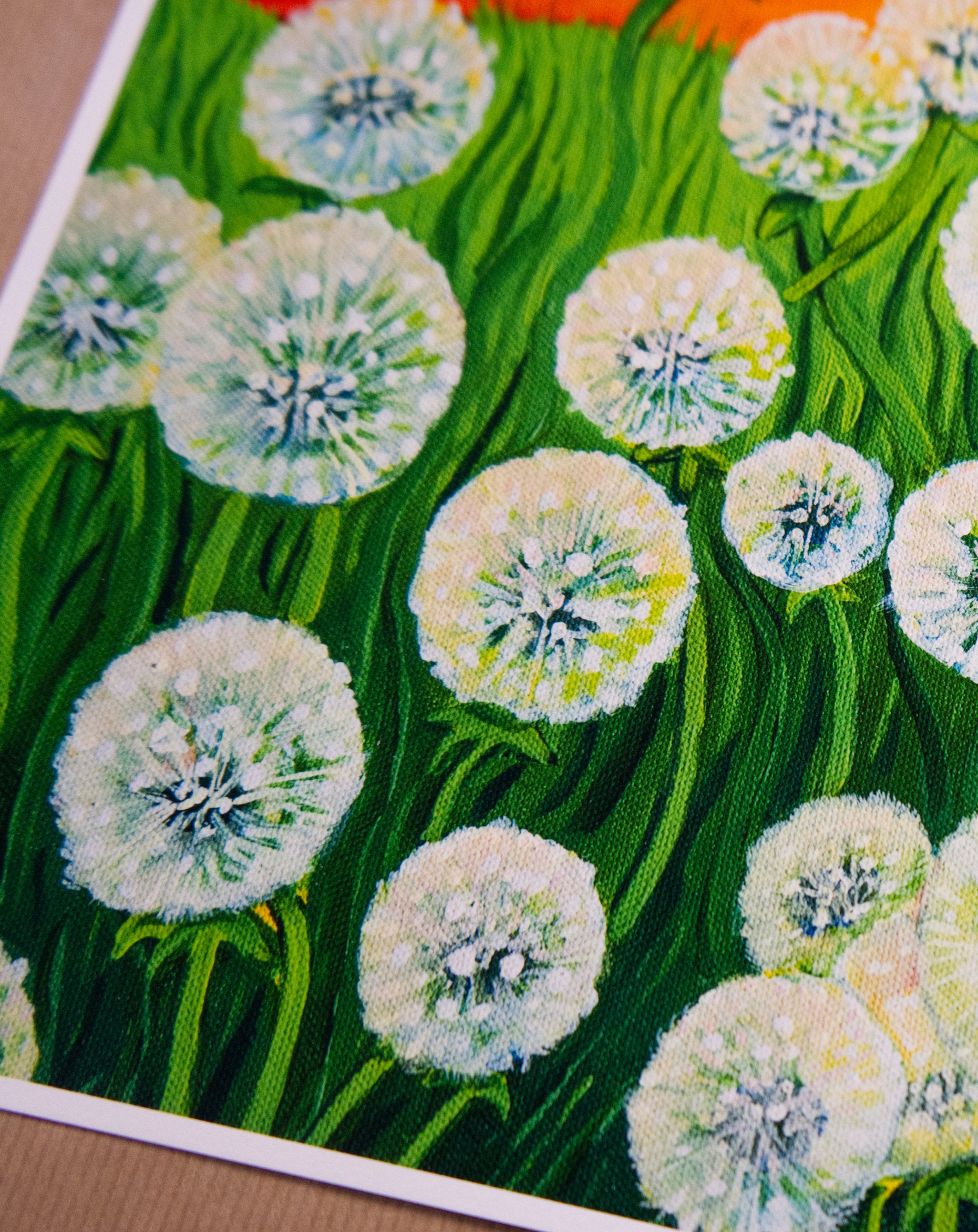 "Dandelions" art print