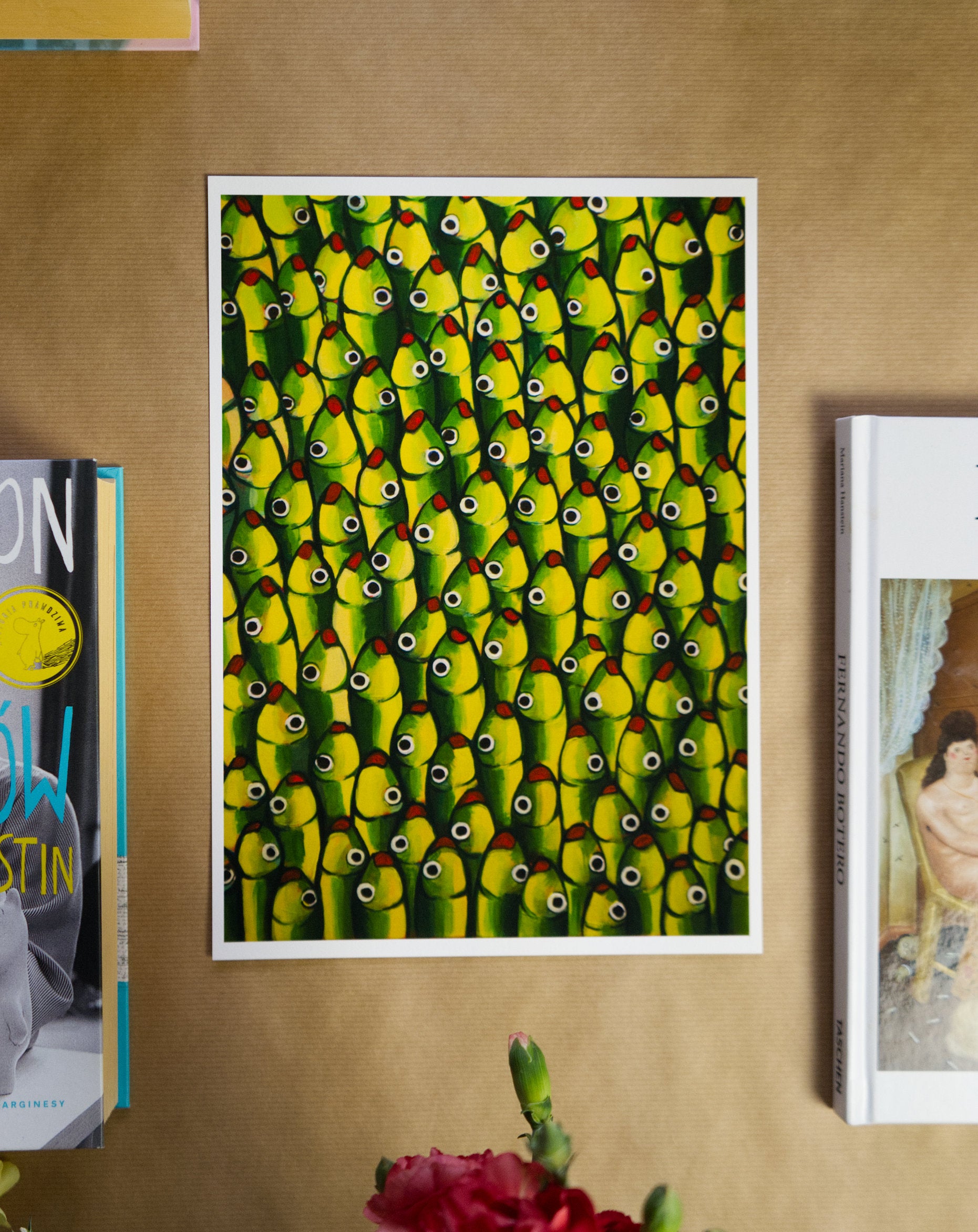 "Green fish" art print